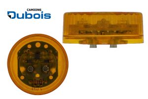 Feux de gabarit scellé 3 diodes ambre 2''