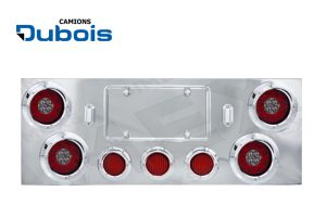 Panneau de plaque avec lumières LED J-lite COMBI