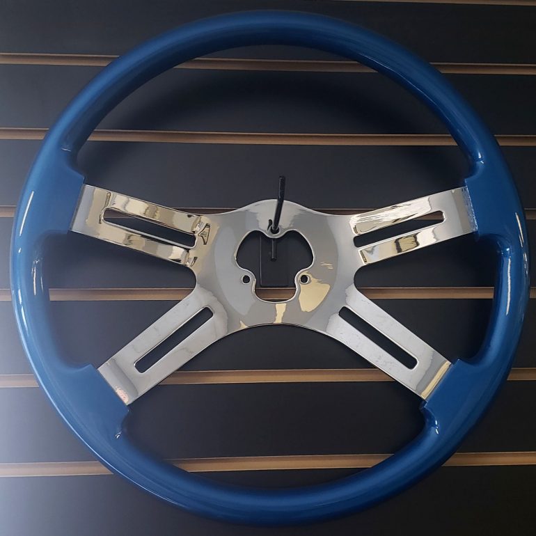 Steering wheel Indigo bleu