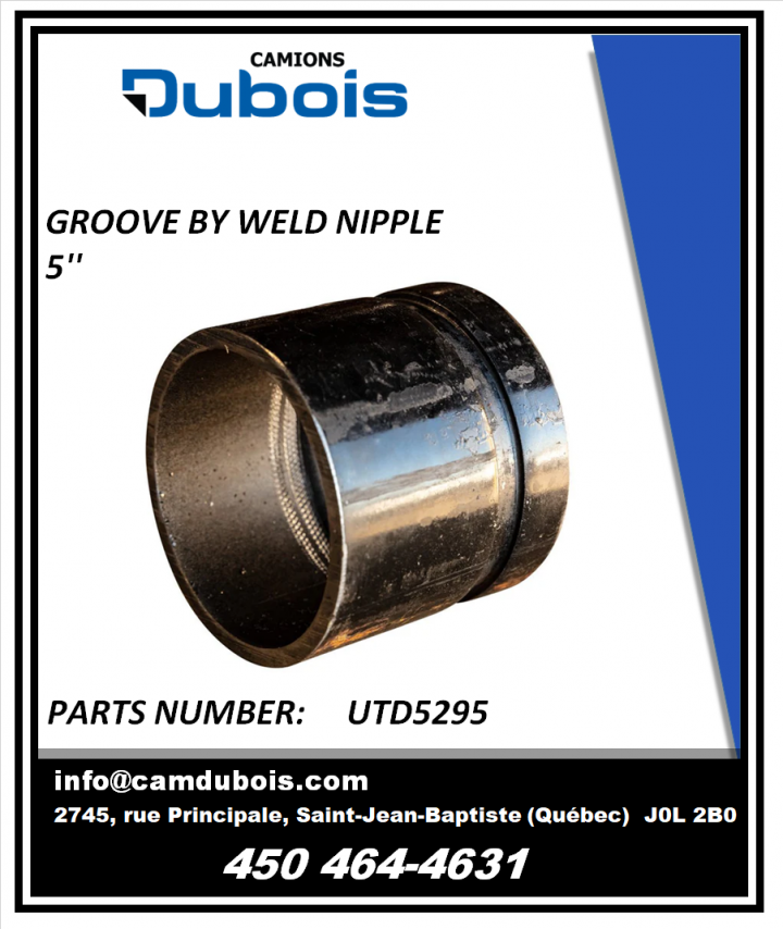 GROOVE BY WELD NIPPLE