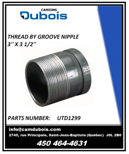 THREAD BY GROOVE NIPPLE